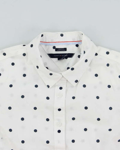 Vintage Tommy Hilfiger Polka Dot Blouse - S