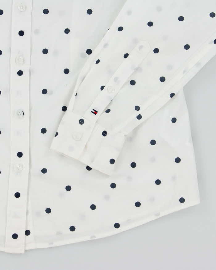 Vintage Tommy Hilfiger Polka Dot Blouse - S