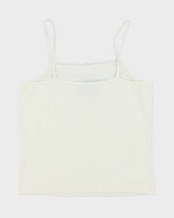 Vintage Y2k 00s Joseph A. Knit Beaded Cami - L