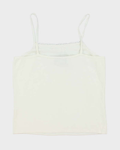 Vintage Y2k 00s Joseph A. Knit Beaded Cami - L