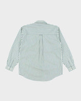 Vintage Tabi Striped Button-Up Blouse - XL