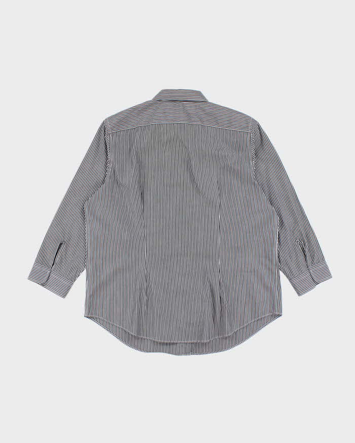 Vintage Ralph Lauren Striped Button-Up Blouse - L
