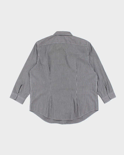 Vintage Ralph Lauren Striped Button-Up Blouse - L