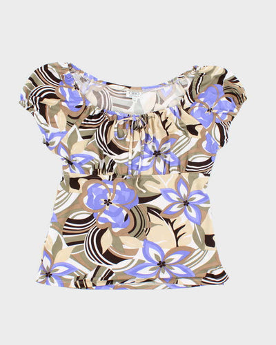 Vintage Y2k 00s Cleo Pattern Blouse - S