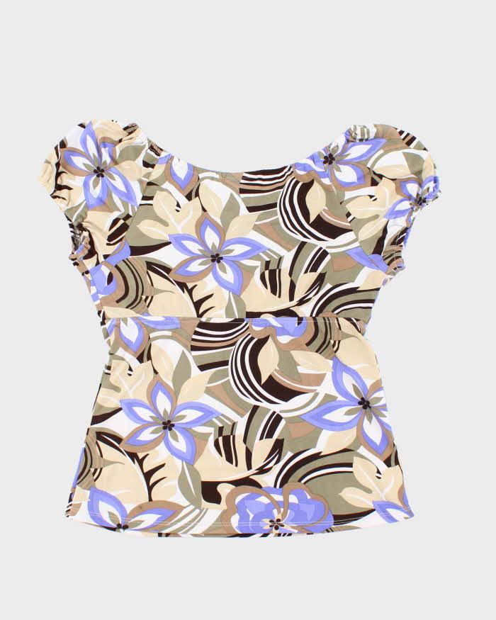 Vintage Y2k 00s Cleo Pattern Blouse - S