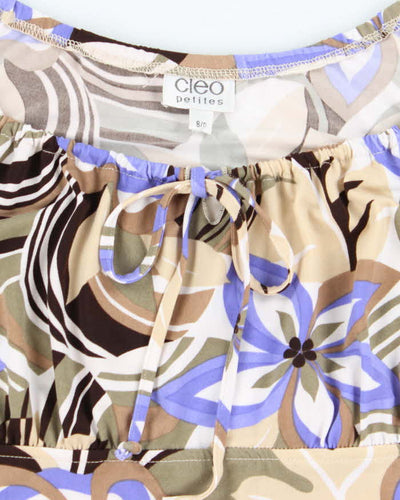 Vintage Y2k 00s Cleo Pattern Blouse - S