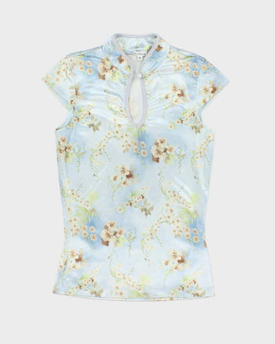 Vintage 90s Le Chateau Blouse - S