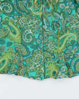 Vintage Y2k 00s Worthington Paisley Pattern Blouse - L