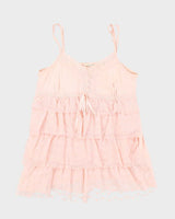 Vintage Y2k 00s Lace Cami Top - S