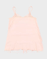 Vintage Y2k 00s Lace Cami Top - S