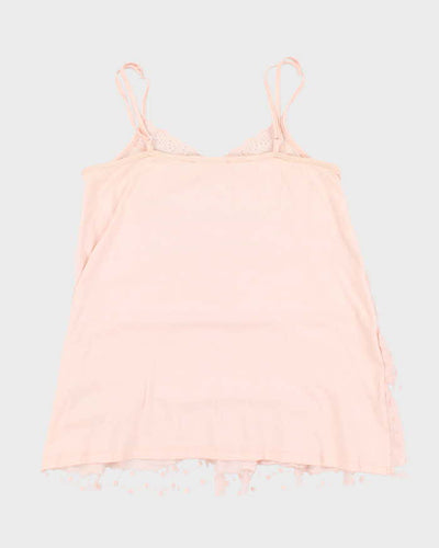 Vintage Y2k 00s Lace Cami Top - S