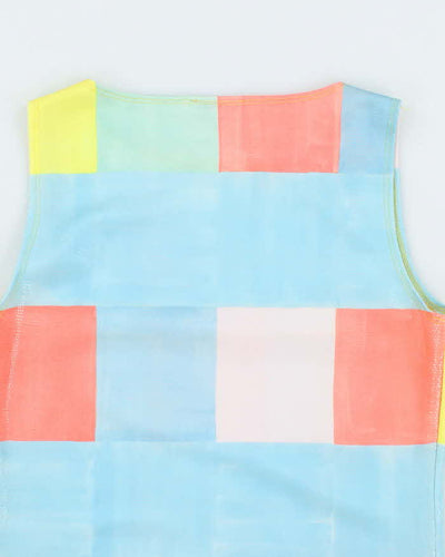 Vintage 90s M Solo Shiny Pattern Top - S