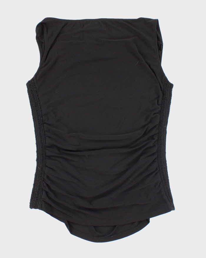 Vintage Y2k 00s Laura Cowl Neck Ruched Top - M