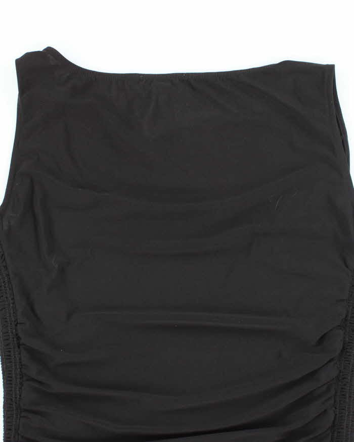 Vintage Y2k 00s Laura Cowl Neck Ruched Top - M