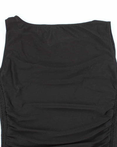 Vintage Y2k 00s Laura Cowl Neck Ruched Top - M