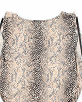 Vintage Y2k 00s Cowl Neck Animal Print Top - M