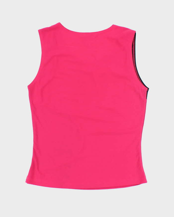 Vintage 90s One Two Three Sleeveless Top - S