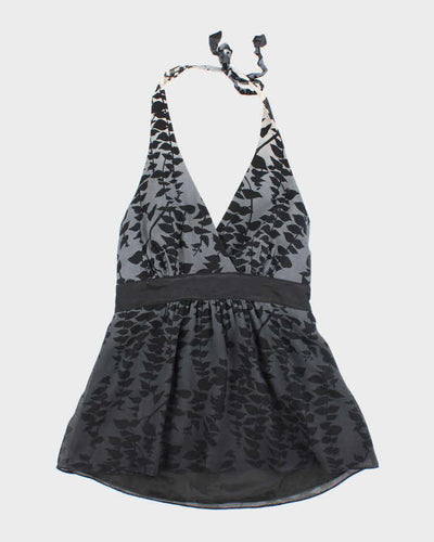 Vintage Y2k 00s Express Halter-Neck Top - S