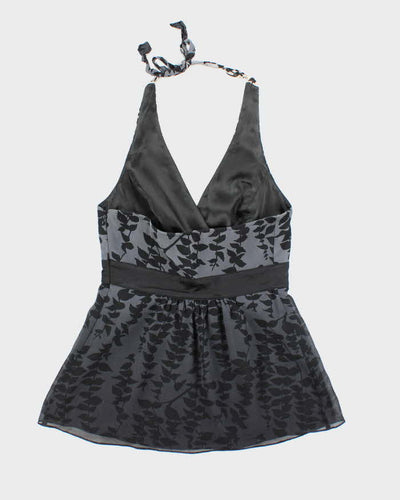 Vintage Y2k 00s Express Halter-Neck Top - S