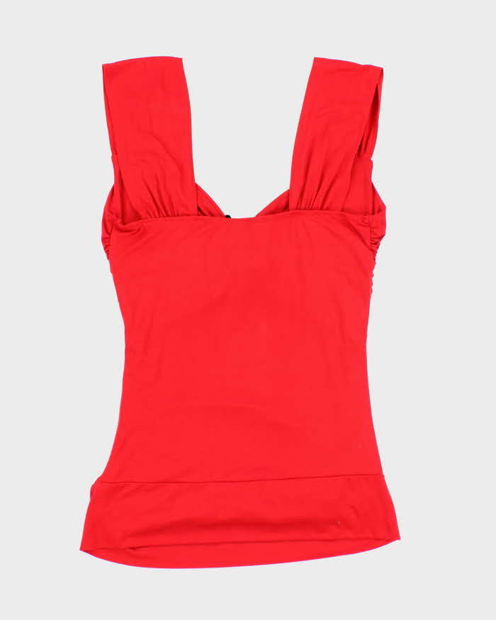 Vintage Y2k 00s Sirens Ruched Cami Top - XS