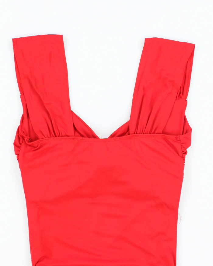 Vintage Y2k 00s Sirens Ruched Cami Top - XS