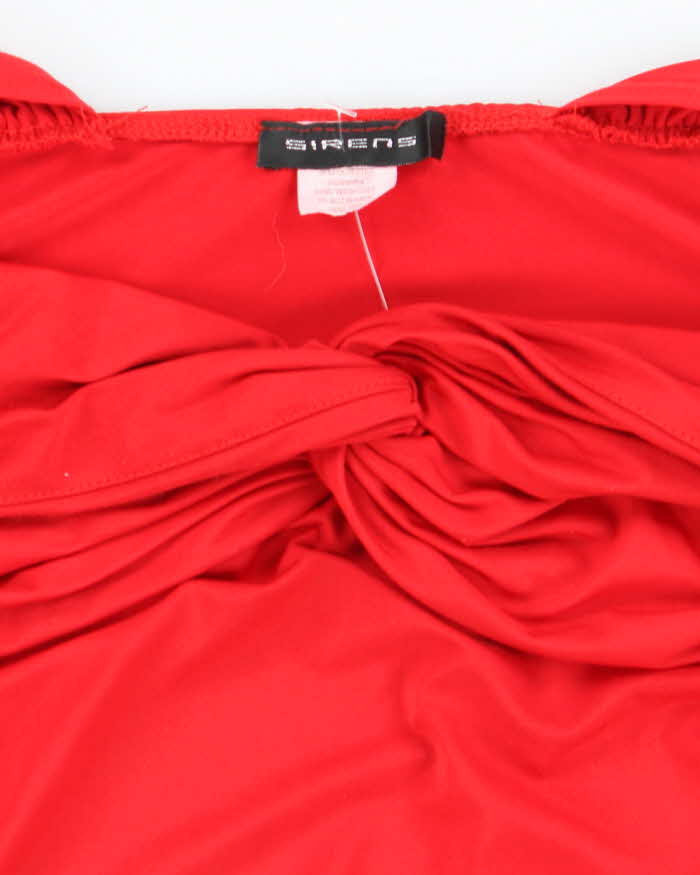 Vintage Y2k 00s Sirens Ruched Cami Top - XS