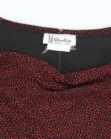 Vintage Y2k 00s M Studio Sparkly Cowl Neck Top - M