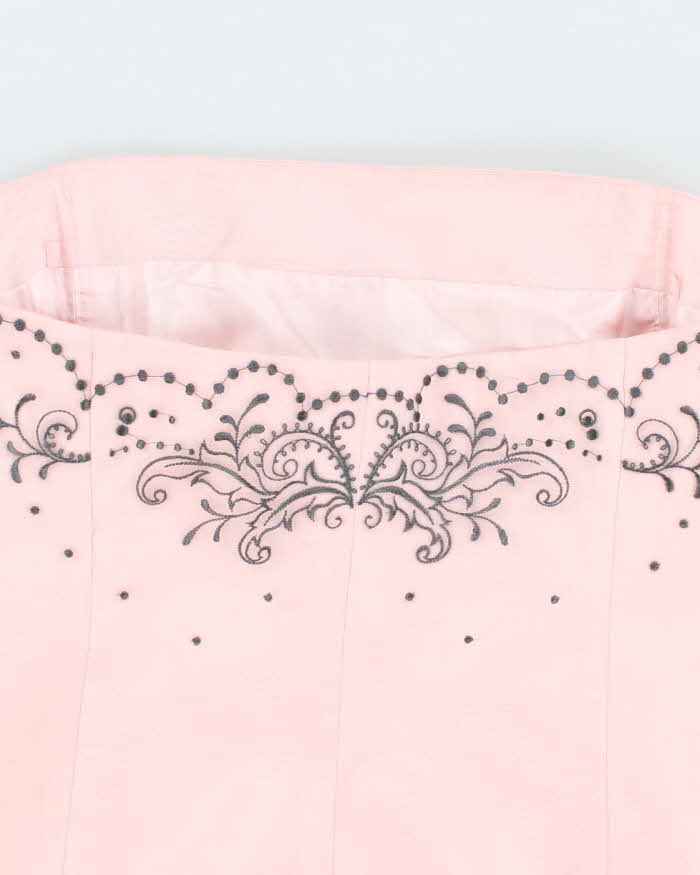 Vintage Y2k 00s Precis Pink Sleeveless Blouse - L