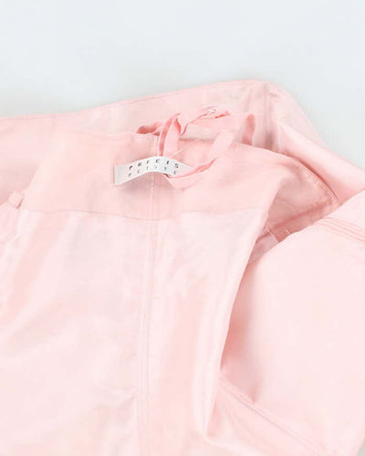Vintage Y2k 00s Precis Pink Sleeveless Blouse - L