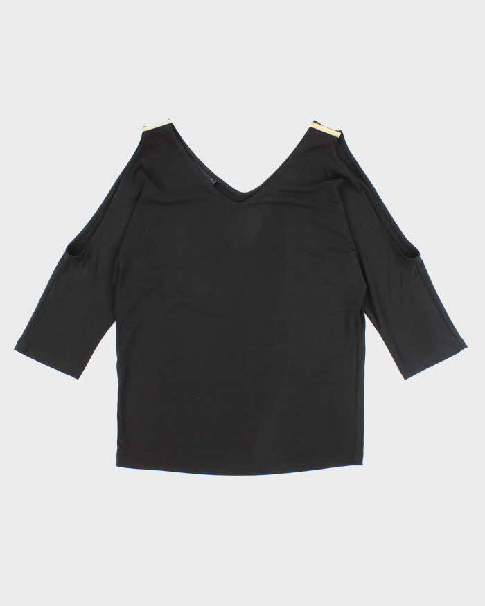 Vintage Y2k 00s International Concepts Shoulder Cut Out Top - M