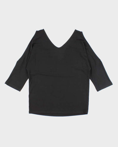 Vintage Y2k 00s International Concepts Shoulder Cut Out Top - M