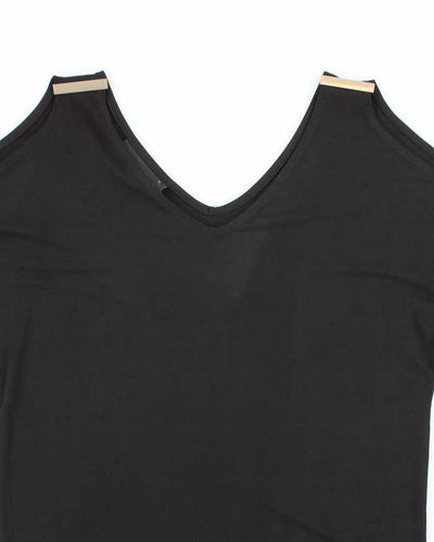 Vintage Y2k 00s International Concepts Shoulder Cut Out Top - M