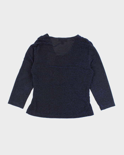 Vintage Y2k 00s Connected Apparel Sparkly Top - L