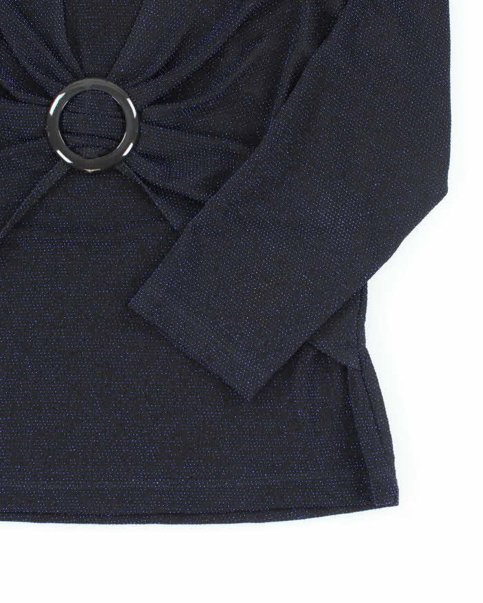 Vintage Y2k 00s Connected Apparel Sparkly Top - L