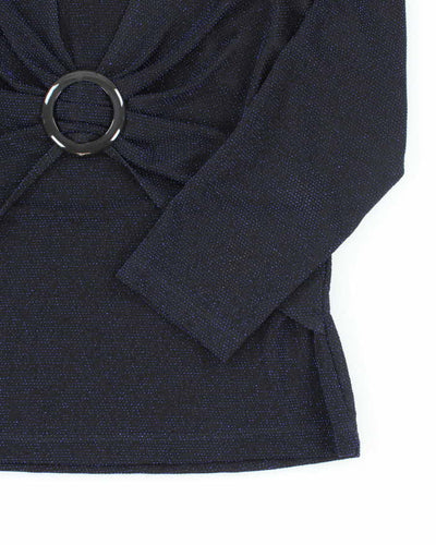 Vintage Y2k 00s Connected Apparel Sparkly Top - L