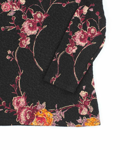 Vintage 90s Peter Nygard Floral Top - M