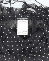 Vintage Dolce &amp; Gabbana Silk Polka Dot Cami - M