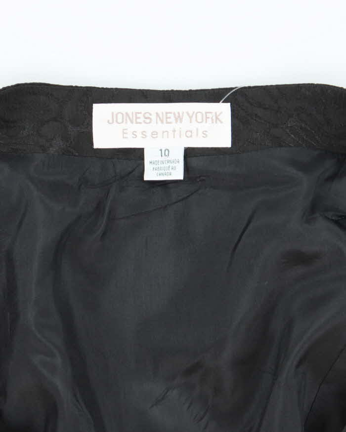 Vintage 90s Jones New York Waistcoat Lace-Up Top - M