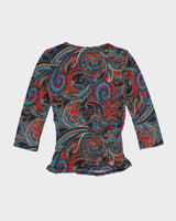 Vintage Y2k 00s Inc Paisley Pattern Top - S