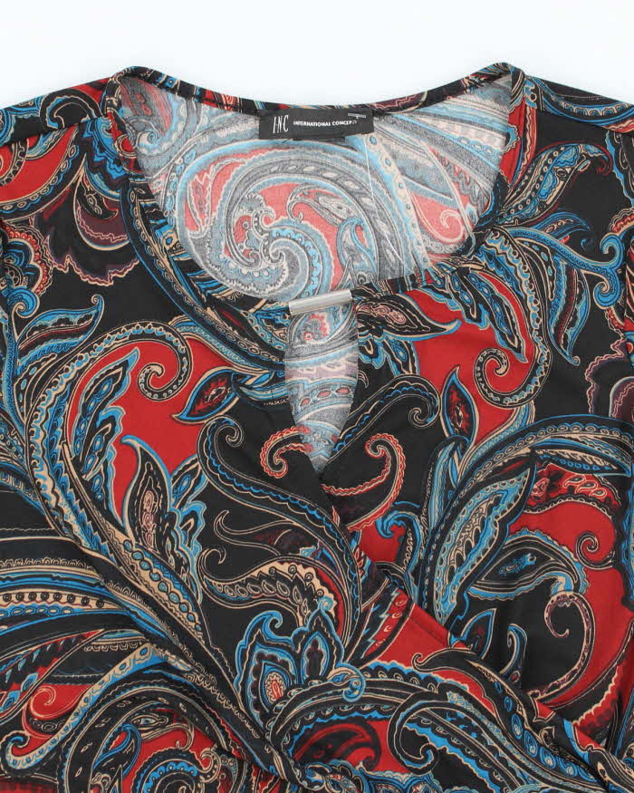 Vintage Y2k 00s Inc Paisley Pattern Top - S