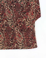 Vintage Y2k 00s Alia Pattern Top - L