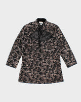 Vintage Y2k 00s Arianne Velvet Top - S