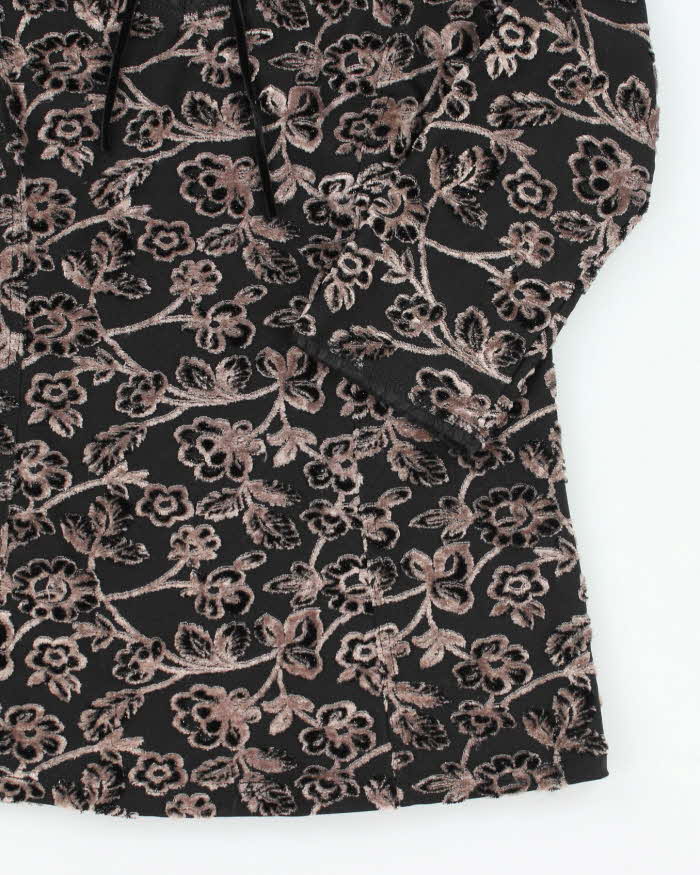 Vintage Y2k 00s Arianne Velvet Top - S