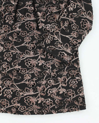Vintage Y2k 00s Arianne Velvet Top - S