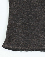 Vintage Y2k 00s Glitter Sparkly Glitter Mesh Top - S