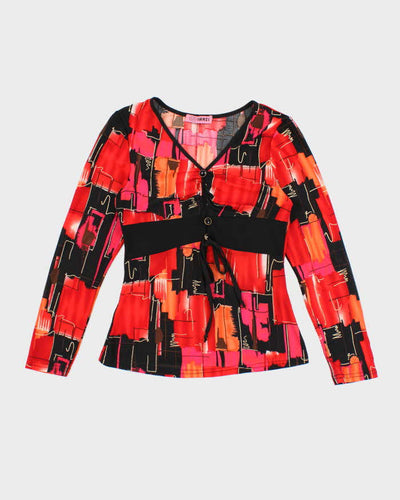 Vintage Y2k 00s Yanzi Long Sleeve Top - S