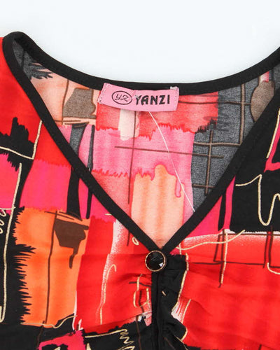 Vintage Y2k 00s Yanzi Long Sleeve Top - S