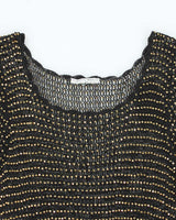 Vintage Y2k 00s Alberto Makali Crochet Beaded Top - M