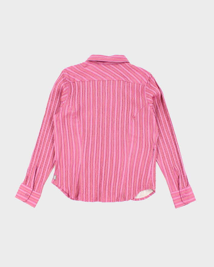 Vintage Y2k 00s The North Face Pink Long Sleeve Blouse - S