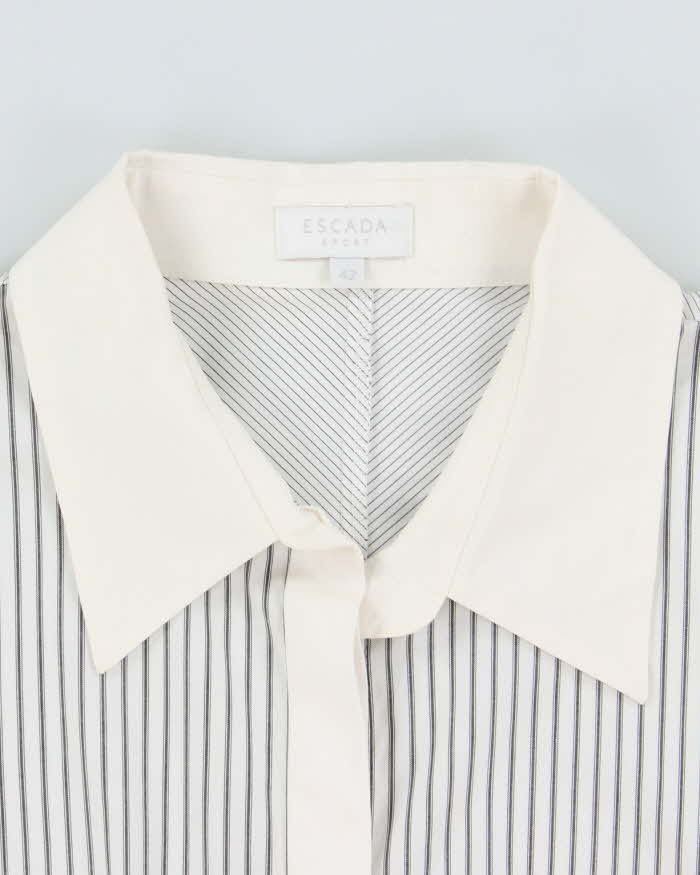 Vintage Y2k 00s Escada Sport Long Sleeve Blouse - L